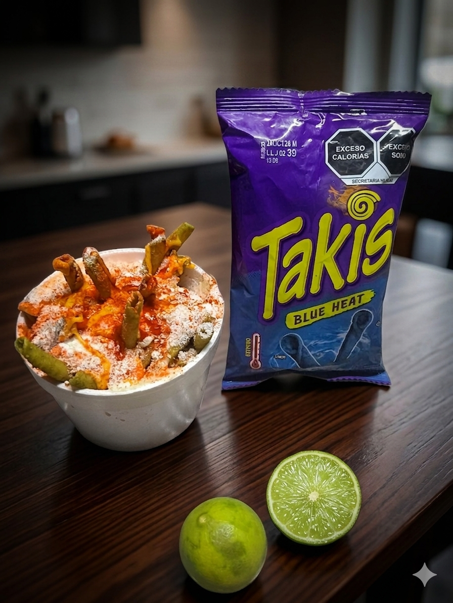 TAKIS ESQUITES FUEGO AZUL